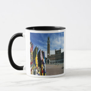 Europa, Italië, Toscane, Siena. Piazza del Mok