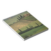 Europa, Italië, Toscane, Val d' Orcia, Toscane Notitieblok (Schuin)