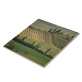 Europa, Italië, Toscane, Val d' Orcia, Toscane Tegeltje (Zijkant)