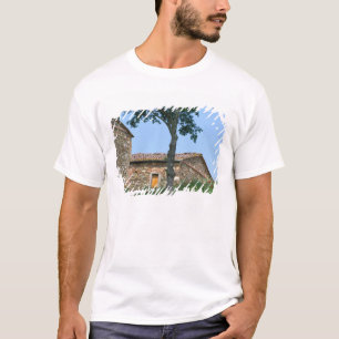 Europa, Italië, Toscane, verlaten villa in T-shirt