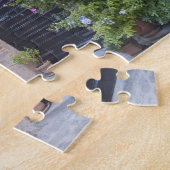 Europa, Italië, Umbrië, Civita, Traditioneel Huis Legpuzzel (Zijkant)