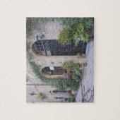 Europa, Italië, Umbrië, Civita, Traditioneel Huis Legpuzzel (Verticaal)