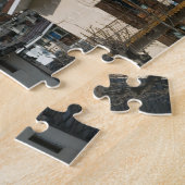 Europa, Italië, Valle d'Aosta, COURMAYEUR: Plaats Legpuzzel (Zijkant)