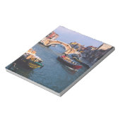 Europa, Italië, Venetië. Boats Notitieblok (Linkerzijde)