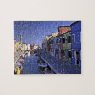 Europa, Italië, Venetië, Murano-eiland, Kleurrijk Legpuzzel