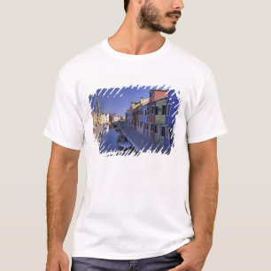 Europa, Italië, Venetië, Murano-eiland, Kleurrijk T-shirt