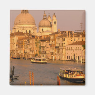 Europa, Italië, Veneto, Venetië. Zonsondergang zic Magneet