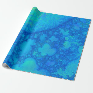 Europa JellyFish 3D Fractal GIFT WRAP BULK Cadeaupapier