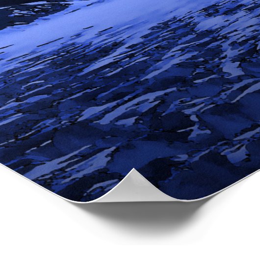 Europa Jupiter Moon Space Art Poster (Hoek)