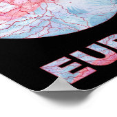 Europa Jupiters Moon 8 x 10 Art Poster Print (Hoek)