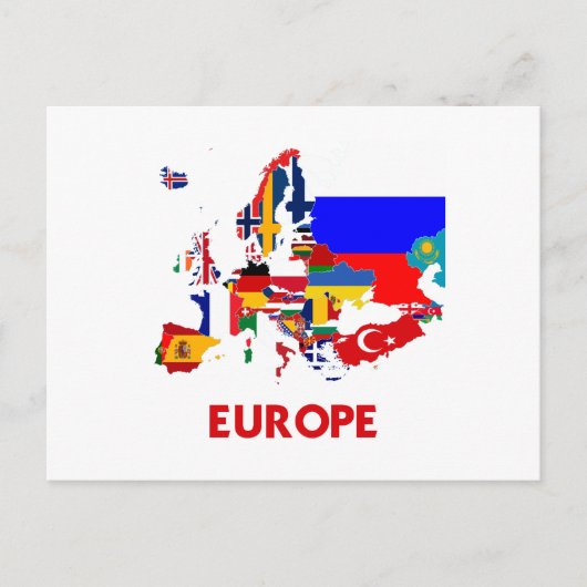 EUROPA - KAART (Voorkant)