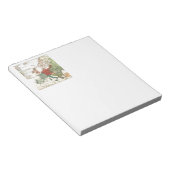 Europa kaart landen Wereld Antiek Notitieblok (Schuin)