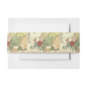 Europa kaart landen Wereld Antiek Uitnodigingen Wikkel (Voorkant Voorbeeld)