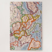  europa - kaart legpuzzel (Verticaal)