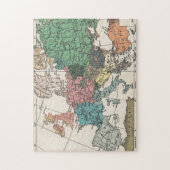  Europa-kaart Legpuzzel (Verticaal)