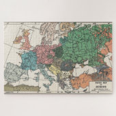 Europa-kaart Legpuzzel (Horizontaal)