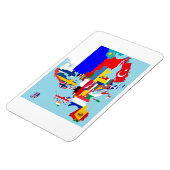 EUROPA KAART MAGNEET (Linkerzijde)