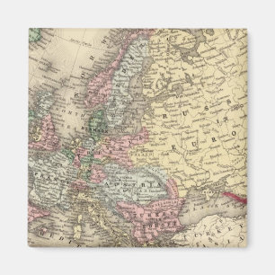 Europa-kaart van Mitchell Magneet