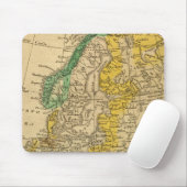 Europa-kaart van Worcester Muismat (Met muis)