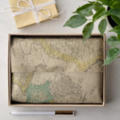 Europa-kaart van Worcester Tissuepapier (Geschenk)