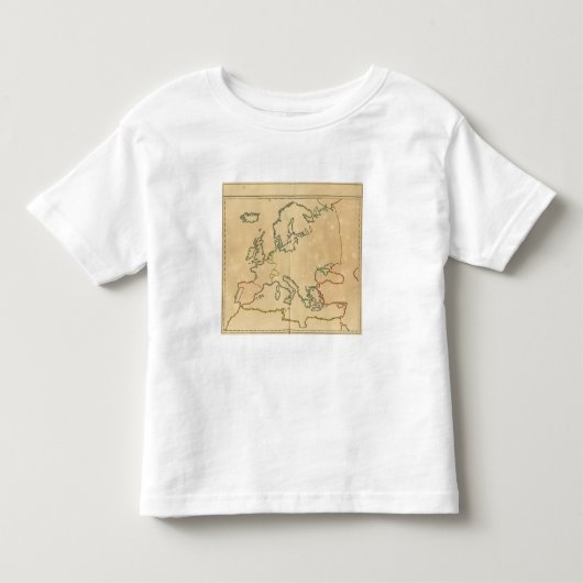 Europa Kinder Shirts (Voorkant)