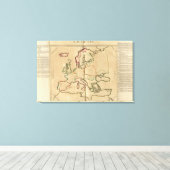 Europa-klimaat Canvas Afdruk (Insitu (Houten vloer))