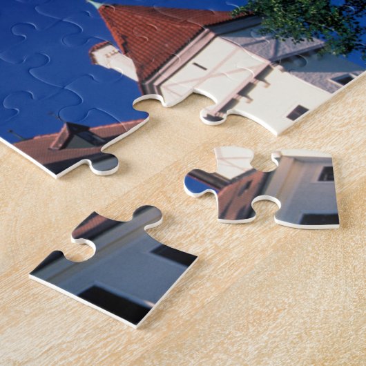 Europa, Konopiste Castle, Tsjechië, standbeeld Legpuzzel (Zijkant)