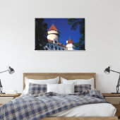 Europa, Konopiste Kasteel, Tsjechië, standbeeld Canvas Afdruk (Insitu (Slaapkamer))