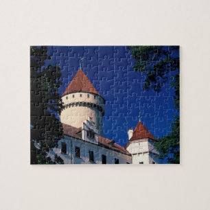 Europa, Konopiste Kasteel, Tsjechië, standbeeld Legpuzzel