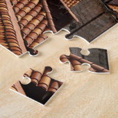 Europa, Kroatië. Medieval waagde stad 2 Legpuzzel (Zijkant)