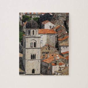 Europa, Kroatië. Medieval waagde stad Legpuzzel