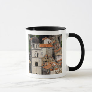 Europa, Kroatië. Middeleeuwse ommuurde stad van Mok
