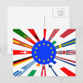 Europa, land van de rijzende zon briefkaart (Voorkant / Achterkant)