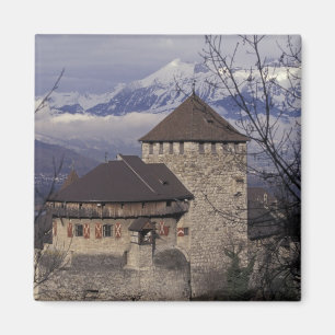 Europa, Liechtenstein, Vaduz. Kasteel Vaduz, Magneet