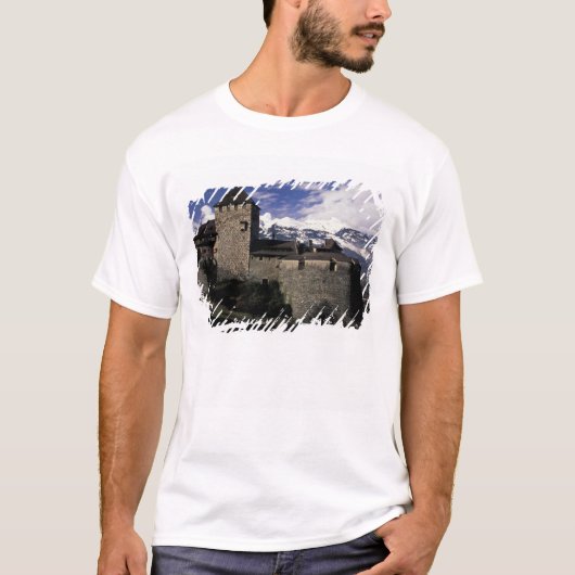 Europa, Liechtenstein, Vaduz. Vaduz-kasteel, 2 T-shirt (Voorkant)