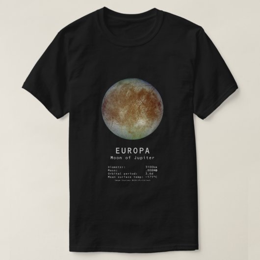 Europa Moon T-Shirt (Design voorkant)