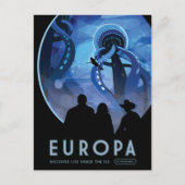 Europa | NASA Visies van de Toekomst Briefkaart (Voorkant)