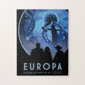 Europa | NASA Visies van de Toekomst Legpuzzel (Verticaal)