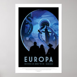 Europa | NASA Visies van de Toekomst Poster