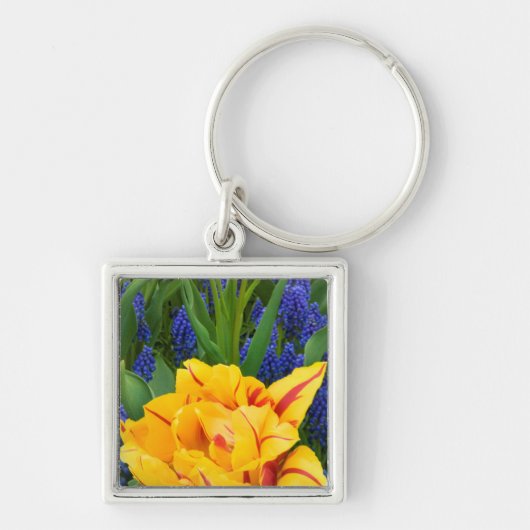 Europa, Nederland, Lisse. Tulpen Sleutelhanger (Voorkant)