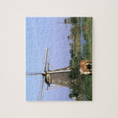 Europa, Nederland, Zuid Holland, Kinderdijk. 2 Legpuzzel (Verticaal)