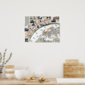 "Europa/Noord-Afrika: 1938/1945 Tweede Wereldoorlo Poster (Keuken)