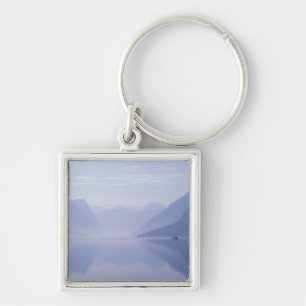 Europa, Noorwegen. Verticale muren weergegeven in Sleutelhanger