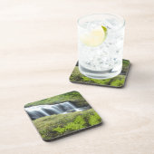 Europa, Noorwegen. Waterval. Drankjes Onderzetter (Rechterzijde)