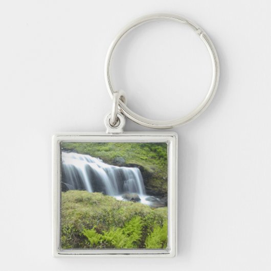 Europa, Noorwegen. Waterval. Sleutelhanger (Voorkant)