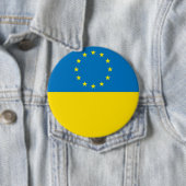 EUROPA OEKRAÏNE RONDE BUTTON 4,0 CM (In situ)