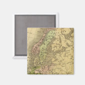 Europa Olney-kaart Magneet (Voorkant / Achterkant)