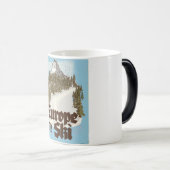 Europa om te skiën magische mok (Voorkant rechts)