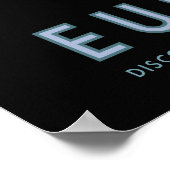 EUROPA ontdekt het leven onder Ice NASA ruimtereiz Poster (Hoek)