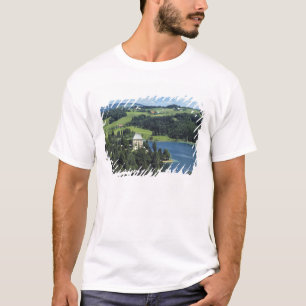 Europa, Oostenrijk, Fuschl. Schloss Fuschl Kasteel T-shirt